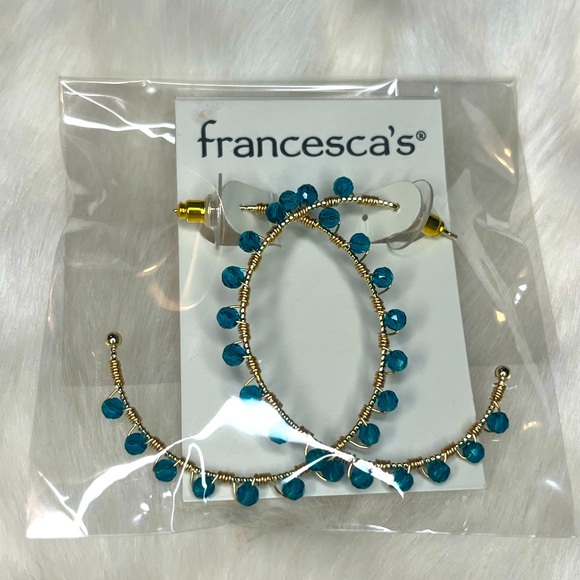 Francesca’s Gold Hoop Earrings! - Picture 1 of 2